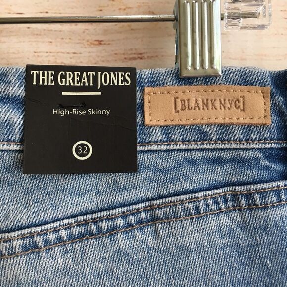 NEW WITH TAGS BLANK NYC THE GREAT JONES HIGH RISE SKINNY JEANS - Picture 3 of 6